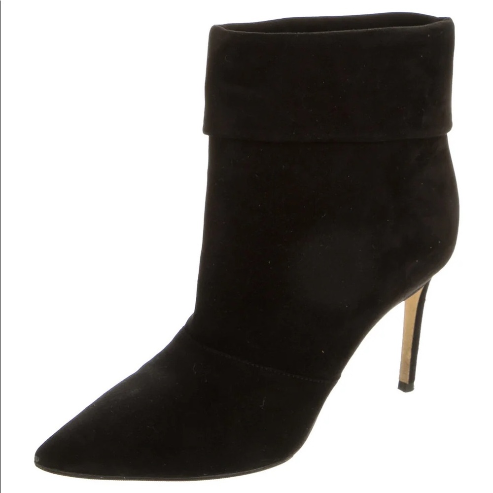Paul Andrew Suede Ankle Boot Black Bootie NWOT